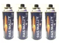 4 x Gaskartuschen Campingkocher Gaskocher KOREAN Gas Kocher Gaskocher