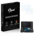 Bruni Schutzfolie kompatibel mit Nintendo New 3DS 2015 Folie, glasklare Displayschutzfolie (2er Set)