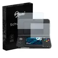 Bruni 2x Folie für Nintendo New 3DS 2015 Schutzfolie Displayschutzfolie