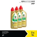Castrol Power 1 2T Motorradöl API TC ISO L-EGD JASO FD 3x1 Liter = 3 Liter