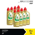 Castrol Power 1 2T Motorradöl API TC ISO L-EGD JASO FD 8x1 Liter = 8 Liter