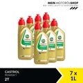 Castrol Power 1 2T Motorradöl API TC ISO L-EGD JASO FD 7x1 Liter = 7 Liter