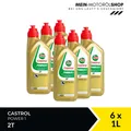 Castrol Power 1 2T Motorradöl API TC ISO L-EGD JASO FD 6x1 Liter = 6 Liter