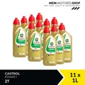 Castrol Power 1 2T Motorradöl API TC ISO L-EGD JASO FD 11x1 Liter = 11 Liter