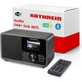 Kathrein DAB+ link M11 schwarz mono Internet Radio Internetradio DAB/UKW WLAN LAN - Schwarz