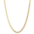 hoplo holzenplotz Edle Venezianerkette Halskette 585-14 Karat Gold Juwelier Qualität, Länge:50 cm, Kettenbreite:1.2 mm