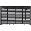 Pergola-Seitenteil-Set Origin Lamellen Anthrazit 4er-Set