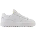 New Balance Frau Turnschuhe Weiß, Lederschuhe CT302CLA Schlussverkauf