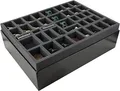 Feldherr Schaumstoff-Set + Tokenhalter kompatibel mit HeroQuest (2021) Grundspiel + Die Bastion Kellars Keep + Die Rückkehr des Hexen-Lords - Grundspielbox