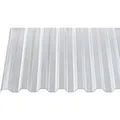 PC Wellplatte Trapez 76/18 gerillt Klar 1,4 mm 3500 mm x 950 mm