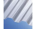Gutta Polycarbonat Wellplatte Trapez 76/18 klar gerillt 3500 mm x 950 mm x 1,4 m