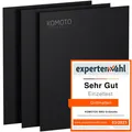 ® BBQ Grillmatte 3er Set 50x40 cm I Extra Dick I Grillmatten für Gasgrill und...