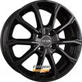 4 Alufelgen MAK DAVINCI Gloss Black 6,5x16 ET45 4x100 16 Zoll