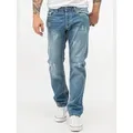 Rock Creek Straight-Jeans Herren Jeans dicke Nähte Blau RC-2268 blau W32 L36