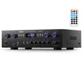 ♪Donner 440W 4 Kanal Leistungsverstärker Empfänger Audio Verstärker