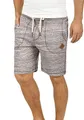 !Solid SDAris Herren Sweatshorts Kurze Hose Jogginghose mit Melierung Kordel Eingrifftaschen Baumwollmischung Regular fit, Größe:L, Farbe:Coffee Bean (5973)
