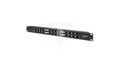 PoE-Strom-Patchpanel 24 RJ45-Ports, 120 W, 1 HE, Cat5e 720342 