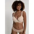 Dorina Bügel-BH Rachel mit Schale, nahtlos vorgeformte Cups, gepolsterte Träger beige 95