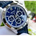 Seiko Chronograph Blue Spirit Herrenuhr Sbtr019 + Box