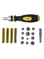 Millarco Bits set with ratchet handle - 46 pcs.