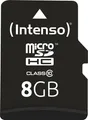 Intenso Class 10 - Flash-Speicherkarte (microSDHC/SD-Adapter