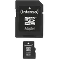 Intenso Micro SD Card 8GB Class 10 inkl. SD Adapter Speicherkarte