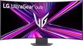 LG UltraGear 45GX950A-B OLED-Monitor Gaming gebogen 114,3 cm 45" 44.5" sichtbar 5120 x 2160 WUHD @ 165 Hz 1300 cd/m² 1500000:1 DisplayHDR 400 True Black 0,03 ms 2xHDMI DisplayPort USB-C Lautsprecher Schwarz (45GX950A-B.AEU)