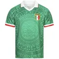 JELEX Fußballtrikot Retro History Mexiko grün S