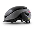 Merida Fahrradhelm Merida Helm Mitro UE-1 M / 52-58 cm schwarz/grau - sicherer Urban-Helm