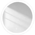 Emke Rund Badezimmerspiegel 60cm Badspiegel mit Beschlagfrei WarmweißesKaltweißesNeutrales Licht Touch-Schalter