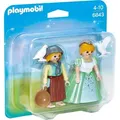 PLAYMOBIL 6843 - Duo Pack Prinzessin und Magd - Bunt