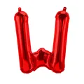 Folienballon Buchstaben 40 cm 80 cm Rot Luftballon Geburtstag Alphabet A-Z Feier