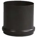 ORANIER ø 80 mm Pellet-Schornsteinanschluss schwarz emailliert