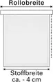 Gardinia Doppelrollo de luxe grau-melange 160 x 180 grau-melange