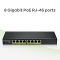 ZyXEL 8-Port GbE+ 60Watt 802.3at Smart Switch NebulaFlex - Switch - 8-Port