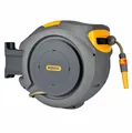 Hozelock 2597 0000 Gartenschlauchaufroller Wandmontierter Gartenschlauchwagen