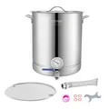 VEVOR Braukessel Bierbrauanlage Heimbrauanlage 60,56L Thermometer Gärtopf