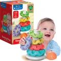 Clementoni Baby Bunte Stapelringe - Baby Motorikspielzeug aus recyce (US IMPORT)