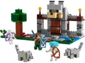 LEGO 21261 Minecraft Die Wolfsfestung, 2 Skelette und 2 Wölfe, Wolfbändiger