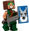 LEGO Minecraft Minifigur - min179 - Wolfbändiger - aus 21261