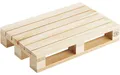 CONTACTO Mini-Holzpalette, Höhe: 35 mm, Länge: 200 mm, Breite: 130 mm