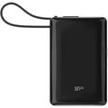Powerbank Silicon Power CP10 10000 mAh Schwarz - Schwarz