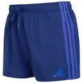 adidas - 3 Stripes Bold Short 3'' - Badehose Gr L blau