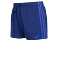 adidas Men's 3 Stripes Swim Shorts 3 INCH, Dark Blue/semi Lucid Blue, L