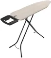 Brabantia Bügelbrett "Bügeltisch B, 124 x 38 cm, Dst-Mulde Solide", denim grau, schwarz