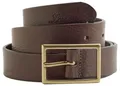 Levi's 004CH-0001 BAGGY & PUFFER OTW BOVINE LEATHER BELT Women's 90
