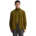 Marc O'Polo Langarmhemd mit Button-Down-Kragen grün M