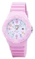 Casio Rosa Harzarmband Drehbare Timer-Lünette LRW-200H-4B2VDF WR100M Damenuhr