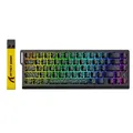 X68 HE 8000Hz Rapid TriggerTastatur, 0,01mm RTGenauigkeit, Kabelgebundene RGB...