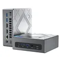 NiPoGi CK10 Mini PC W-11 Pro, Ιntel Core i5-12600H(12C/16T, bis zu 4,50 GHz), 16GB DDR4 512GB M.2 NVMe SSD Mini Desktop Computer für Büro, WiFi 6, Ιntel Iris Xe-Grafik, 2X HDMI+VGA, 4K Triple Display.
